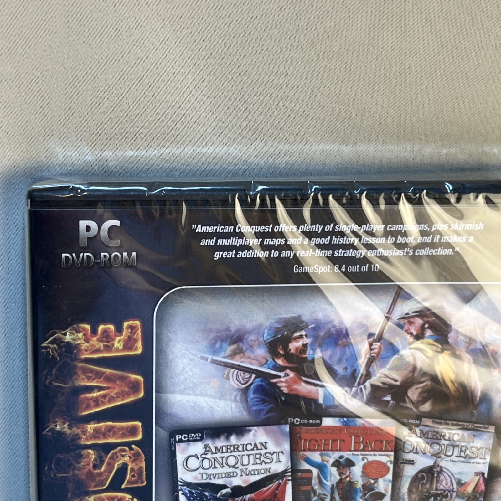 American Conquest Anthology Divided Nation Video Game PC NEW Sealed
