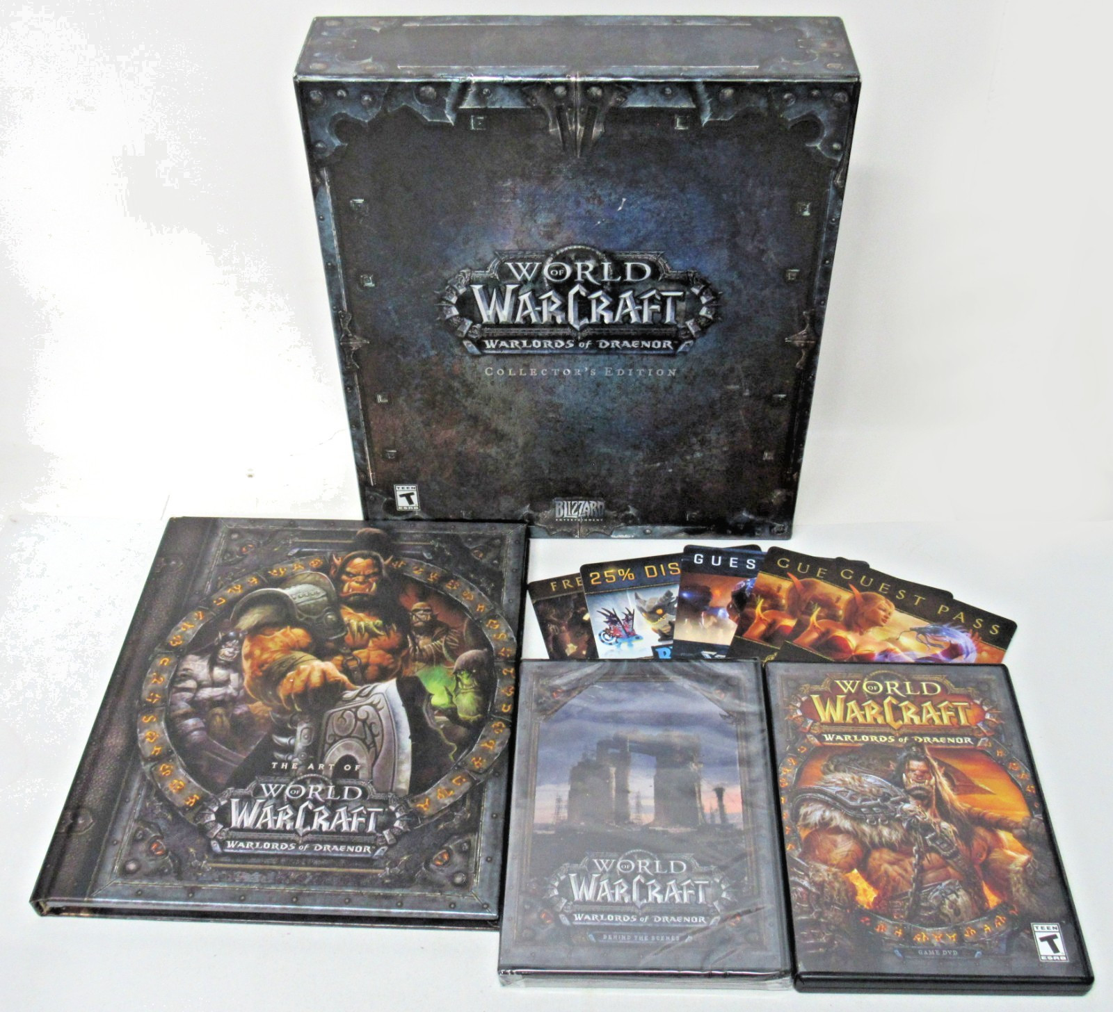 Blizzard World Of Warcraft Warlords Of Draenor Collectors Edition *READ*