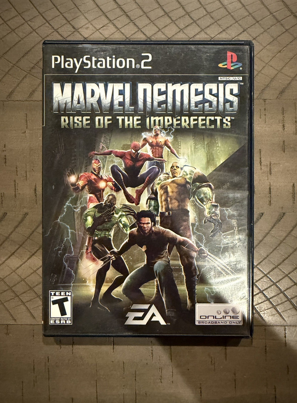 Marvel Nemesis: Rise of the Imperfects; CIB (Sony PlayStation 2, 2005)
