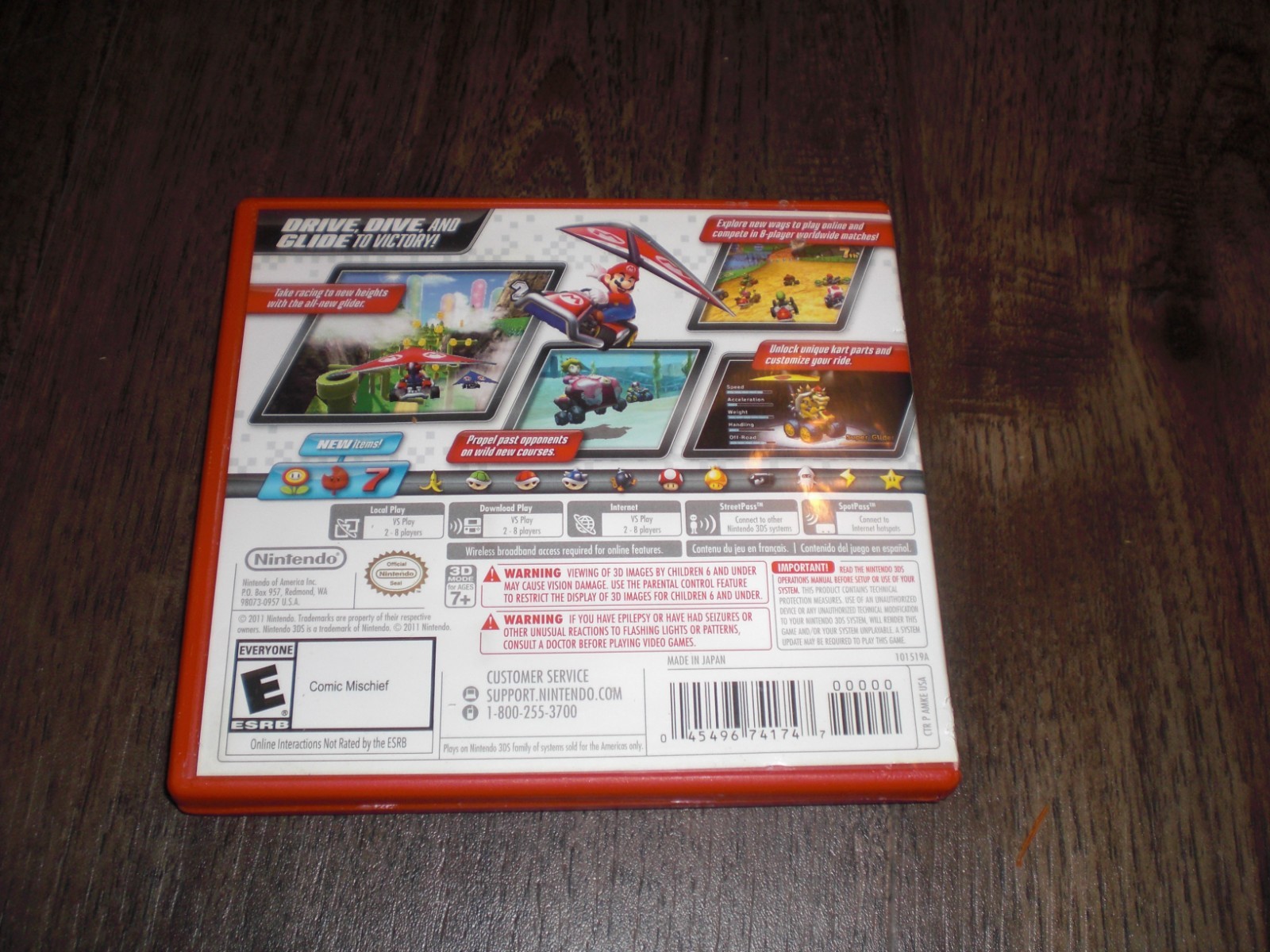 Scooby Doo Looney Tunes Universe Hot Wheels PacMan Mario Kart 7 Nintendo 3DS 2DS