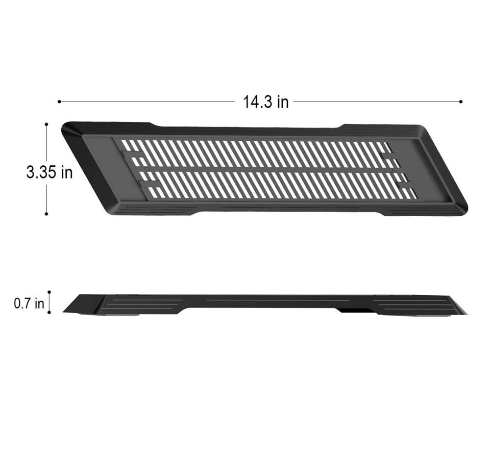 Built-in Cooling Vents Non-slip Vertical Stand for Playstation 4 PS4 Pro A808