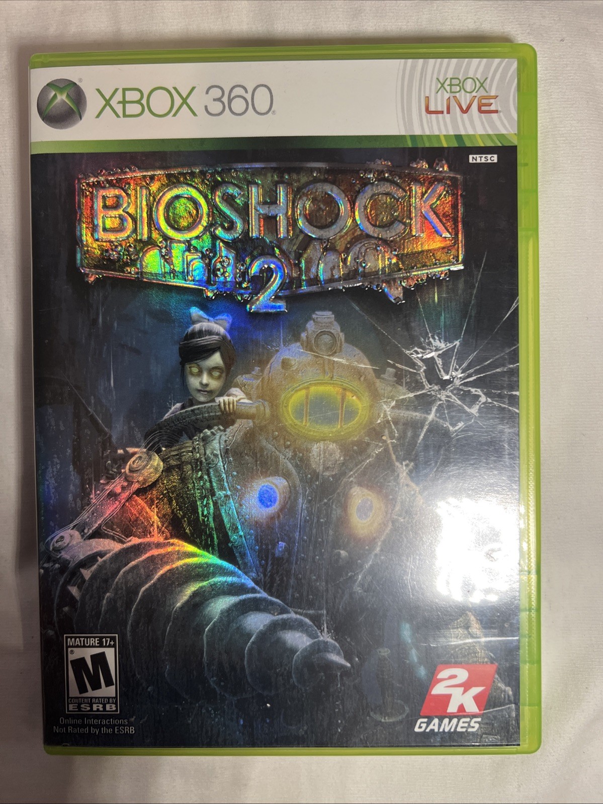 Bioshock 2 (Microsoft Xbox 360) w/Manual Tested Good Cond