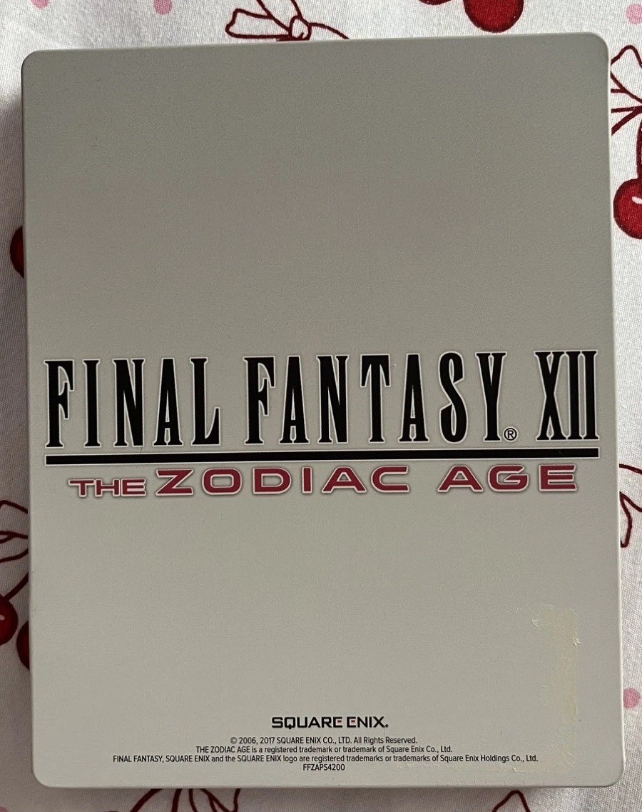 Final Fantasy XII: The Zodiac Age Limited Steelbook Edition PS4