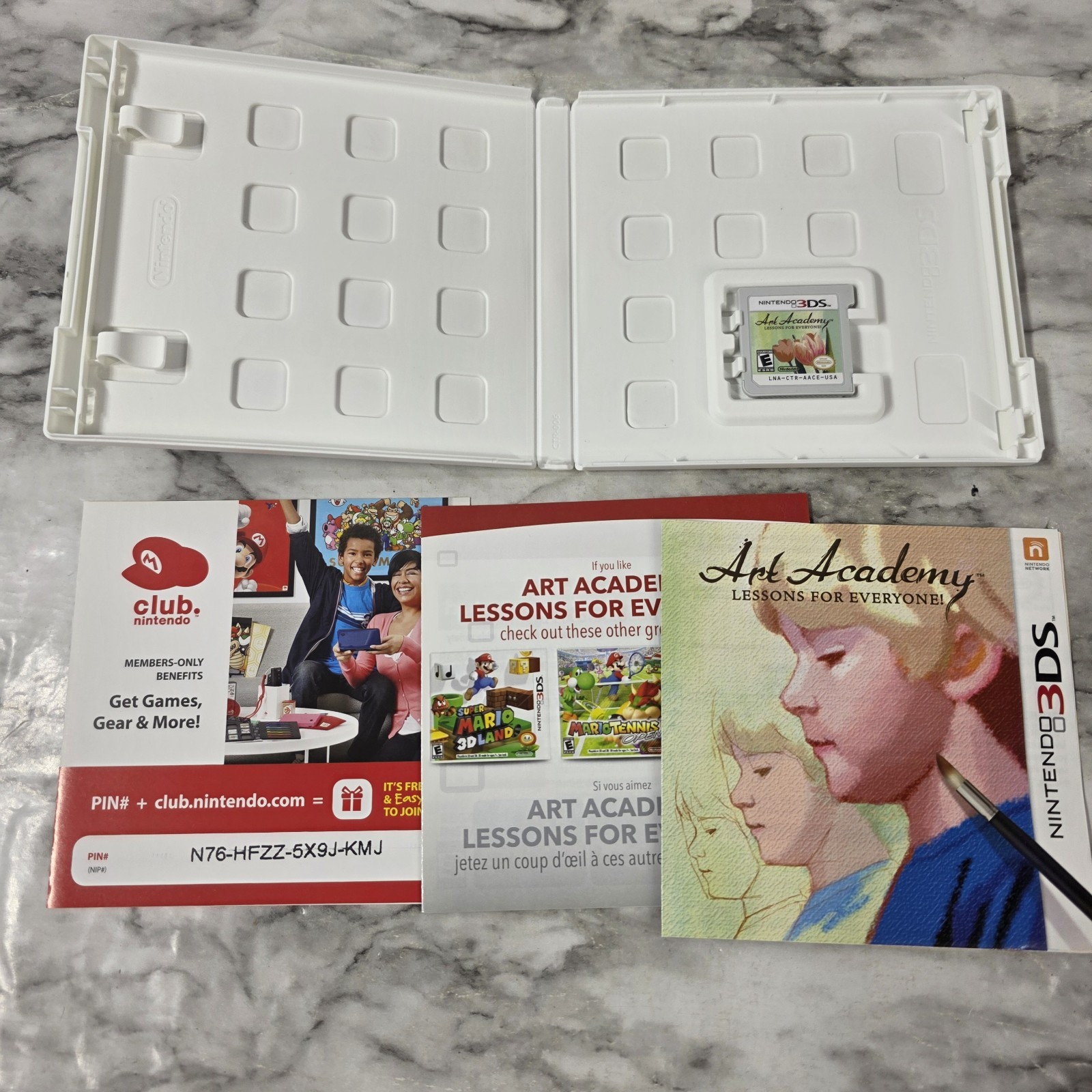 Art Academy: Lessons for Everyone Nintendo 3DS | CIB With Inserts EUC