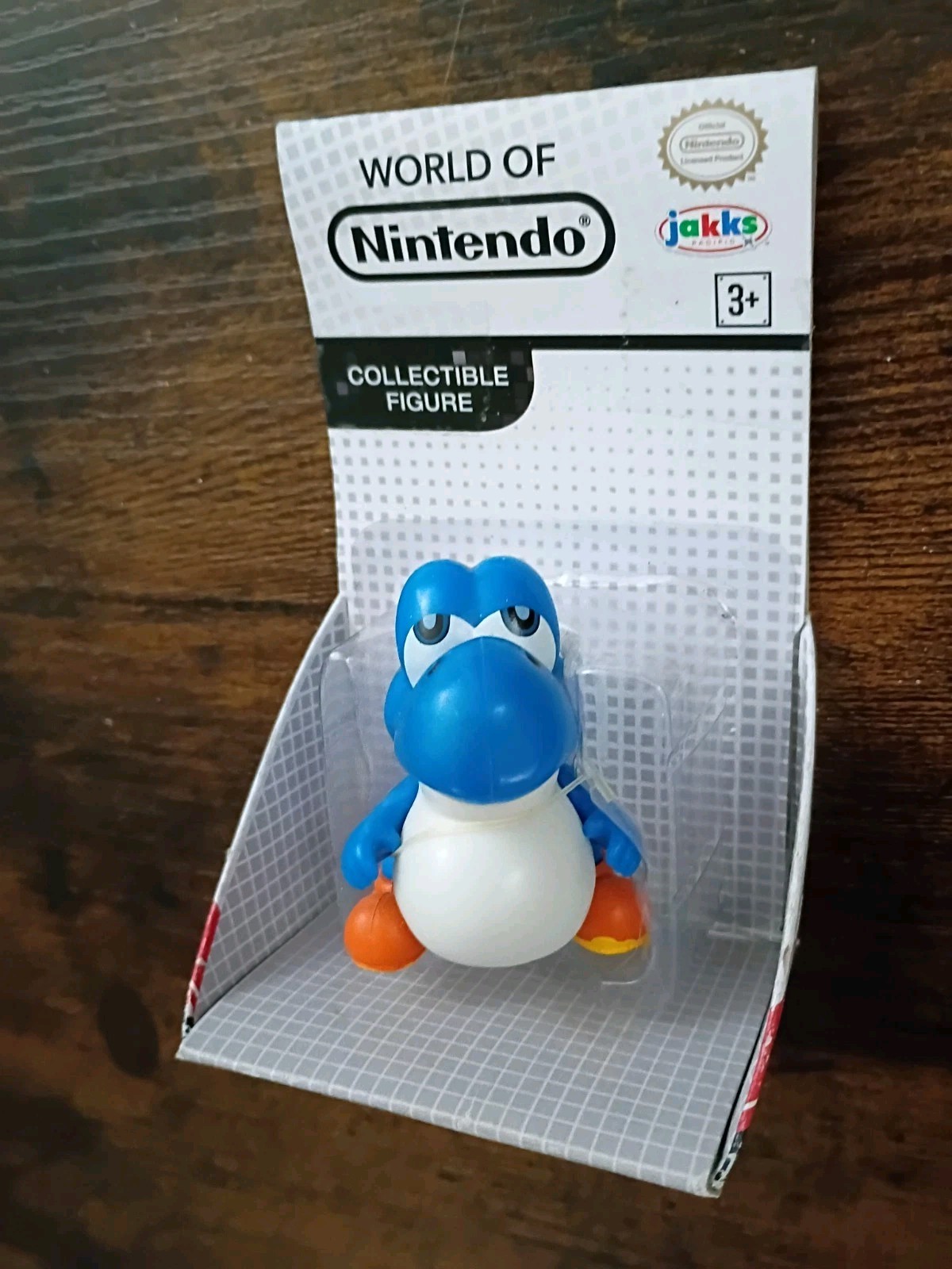17-PK GLOWING BABY YOSHI 2.5″ Super Mario Nintendo Jakks Blue Orange Red Pink