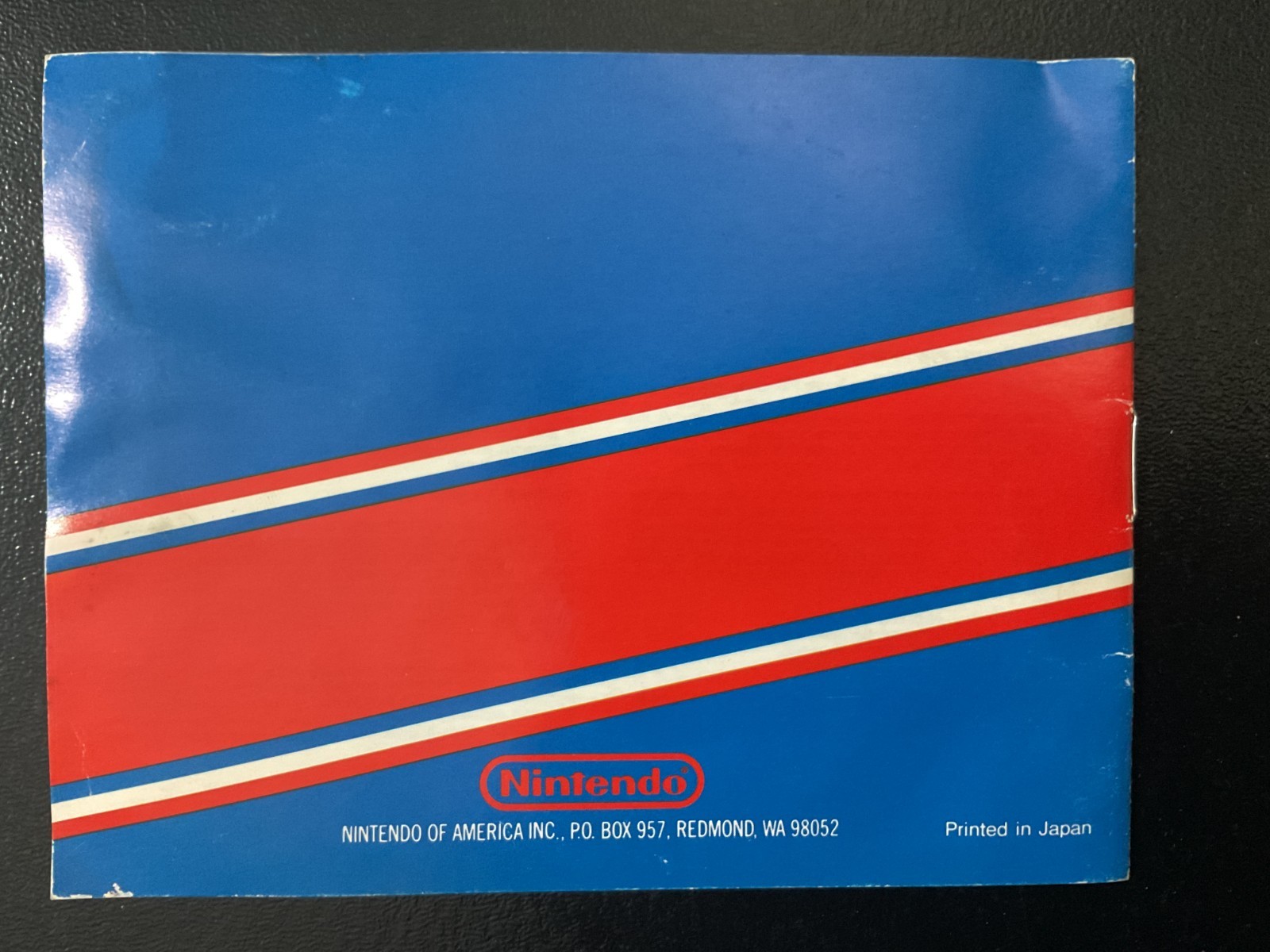 Ice Hockey Nintendo NES Instruction Manual Only