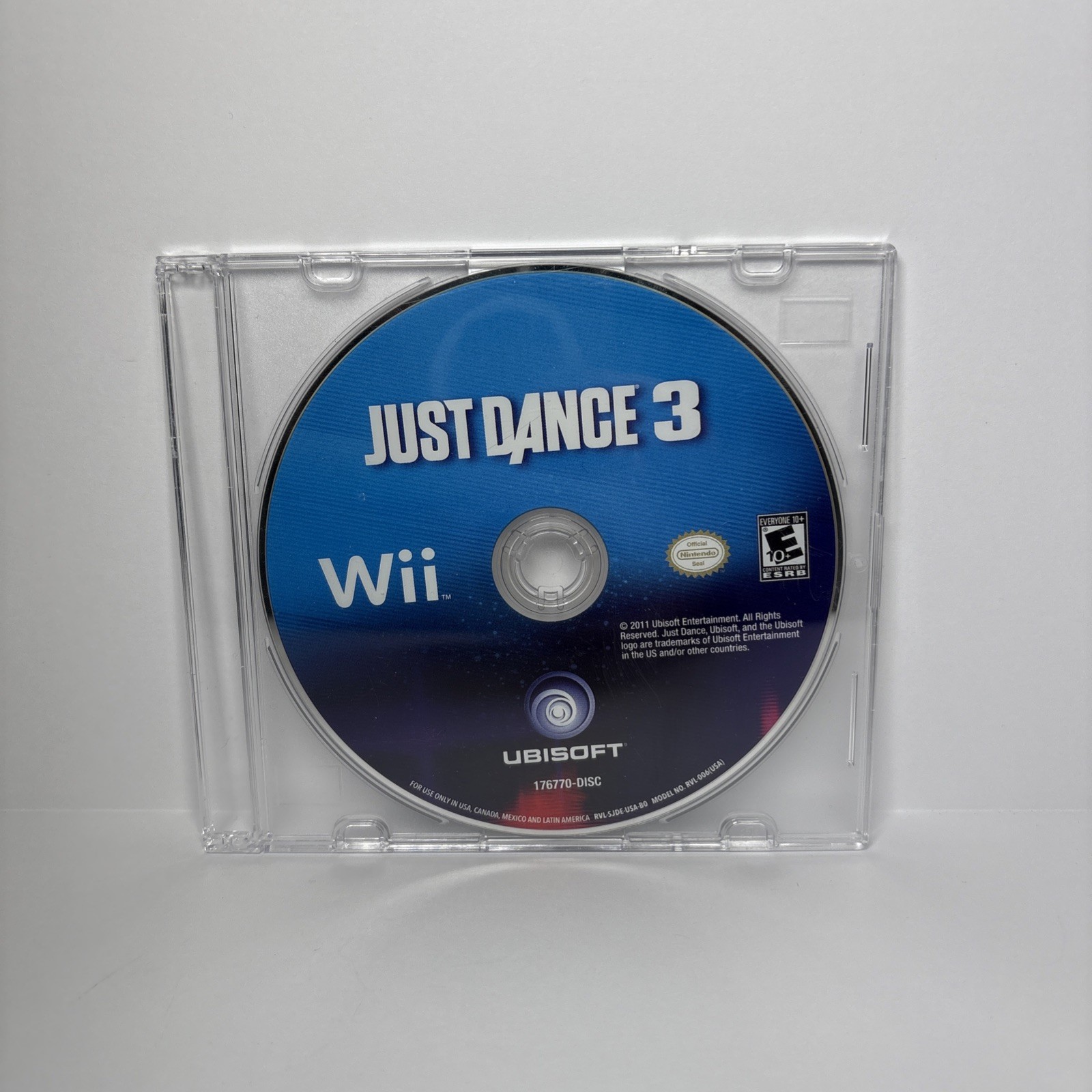 Ubisoft Just Dance 3 Nintendo Wii – Disc Only Music & Dance E10+ (Everyone 10+)
