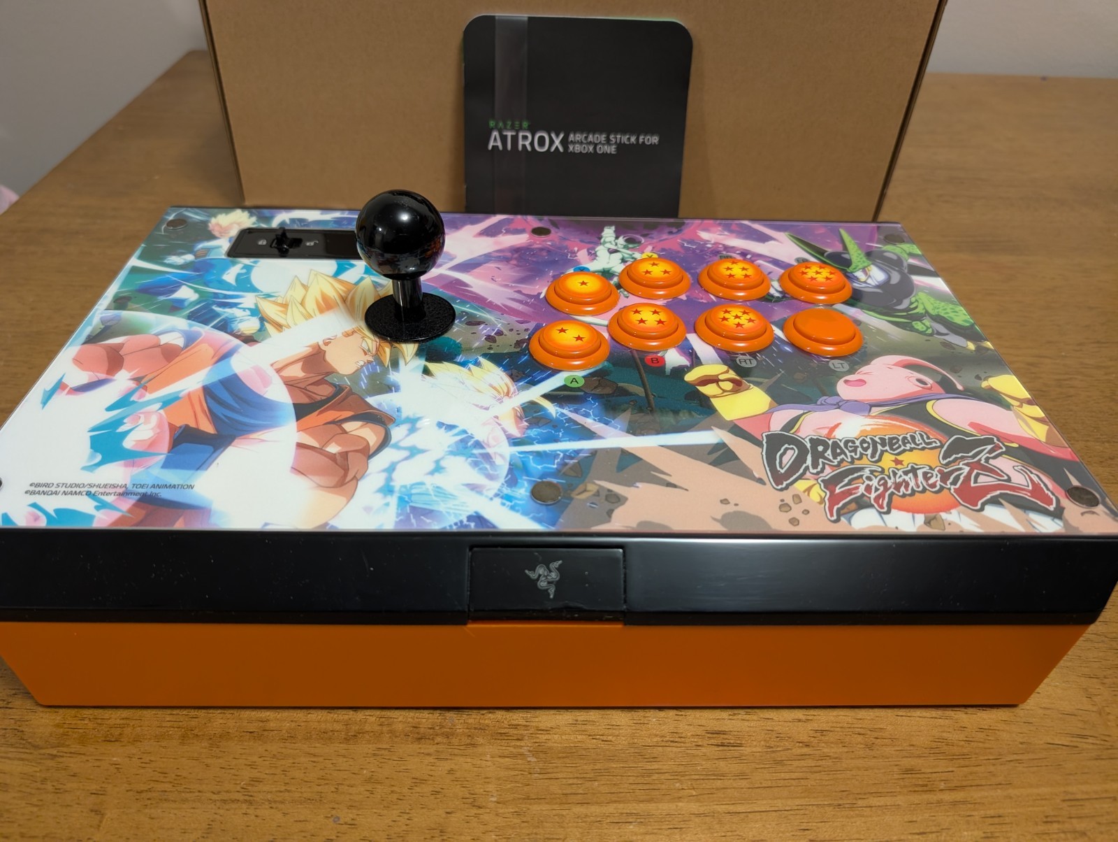 Razer Atrox Arcade Stick For Xbox One Dragon Ball FighterZ Edition
