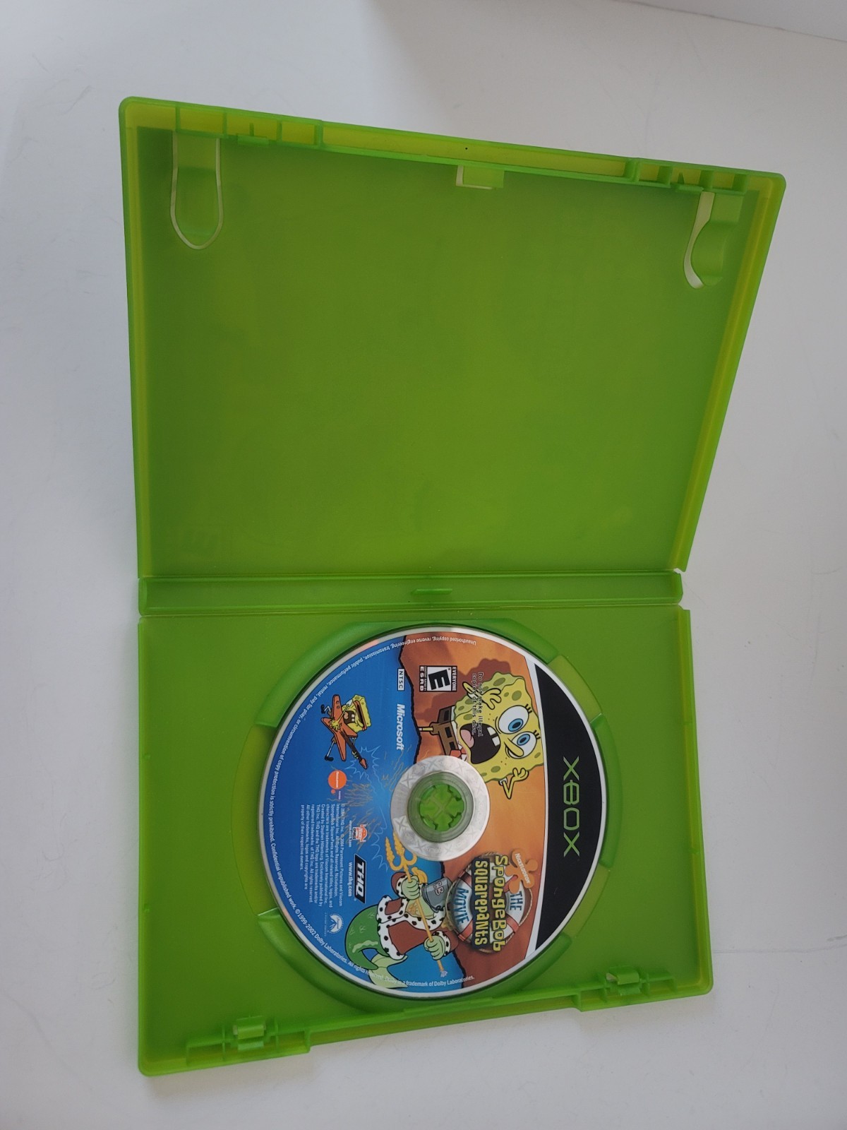 SpongeBob SquarePants Movie – Original Xbox Game Untested But Free Returns