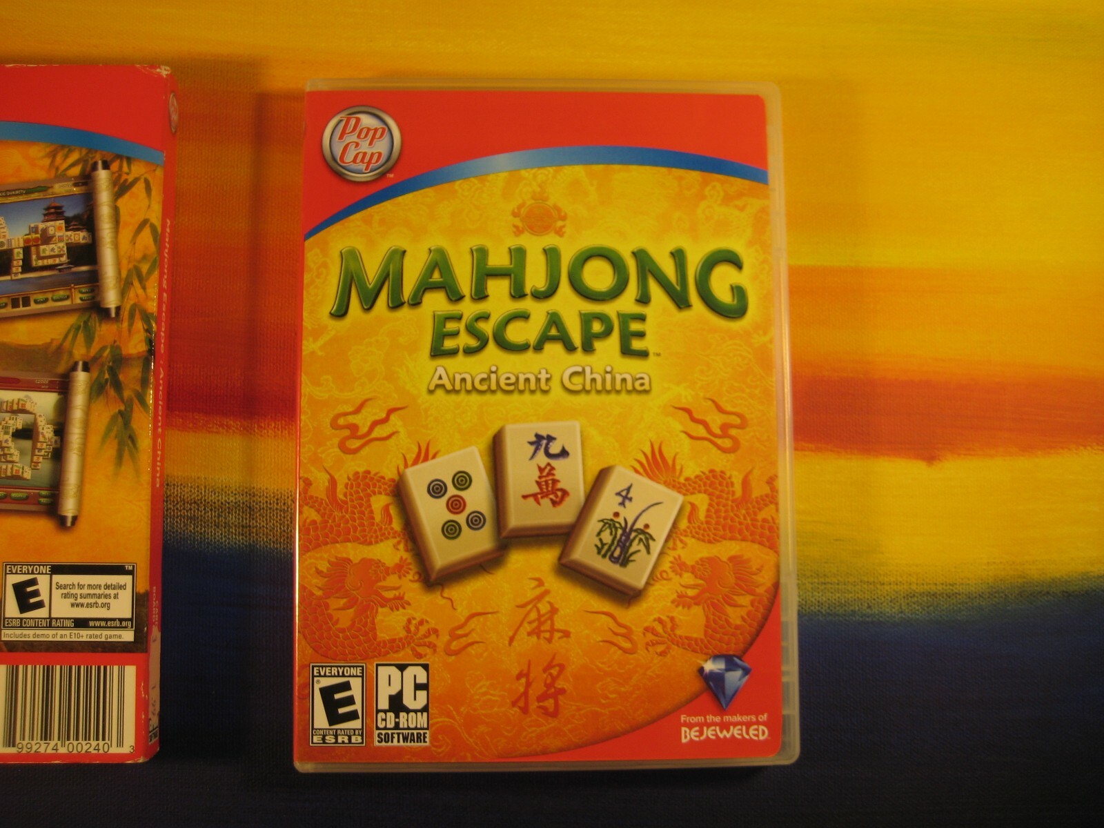 MahJong Escape Ancient China Win XP/7 PC CDROM Game by PopCap