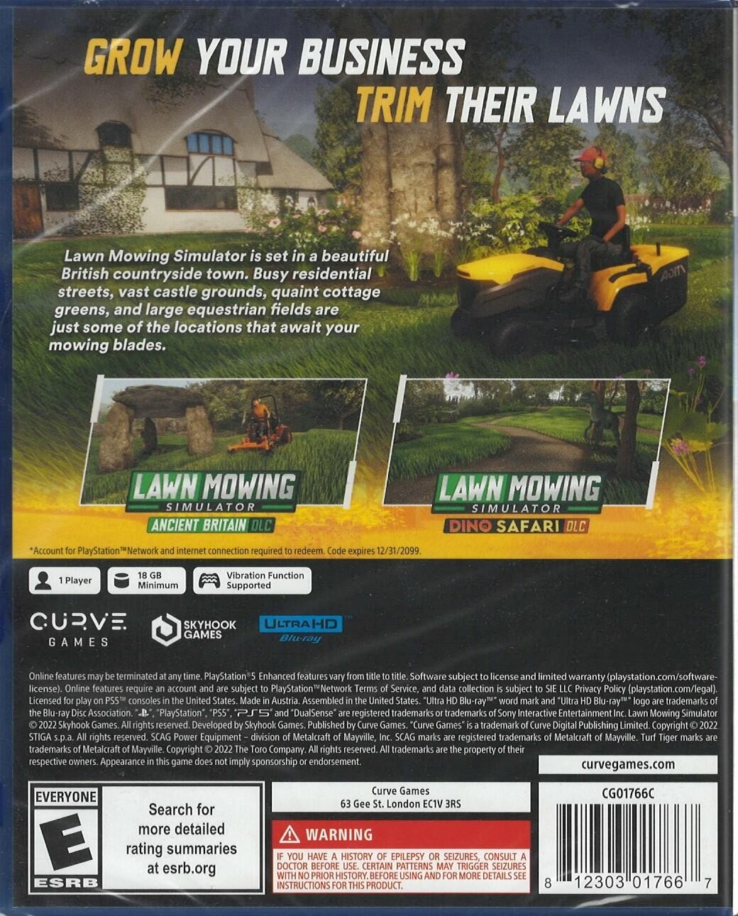 Lawn Mowing Simulator Landmark Edition – PlayStation 5