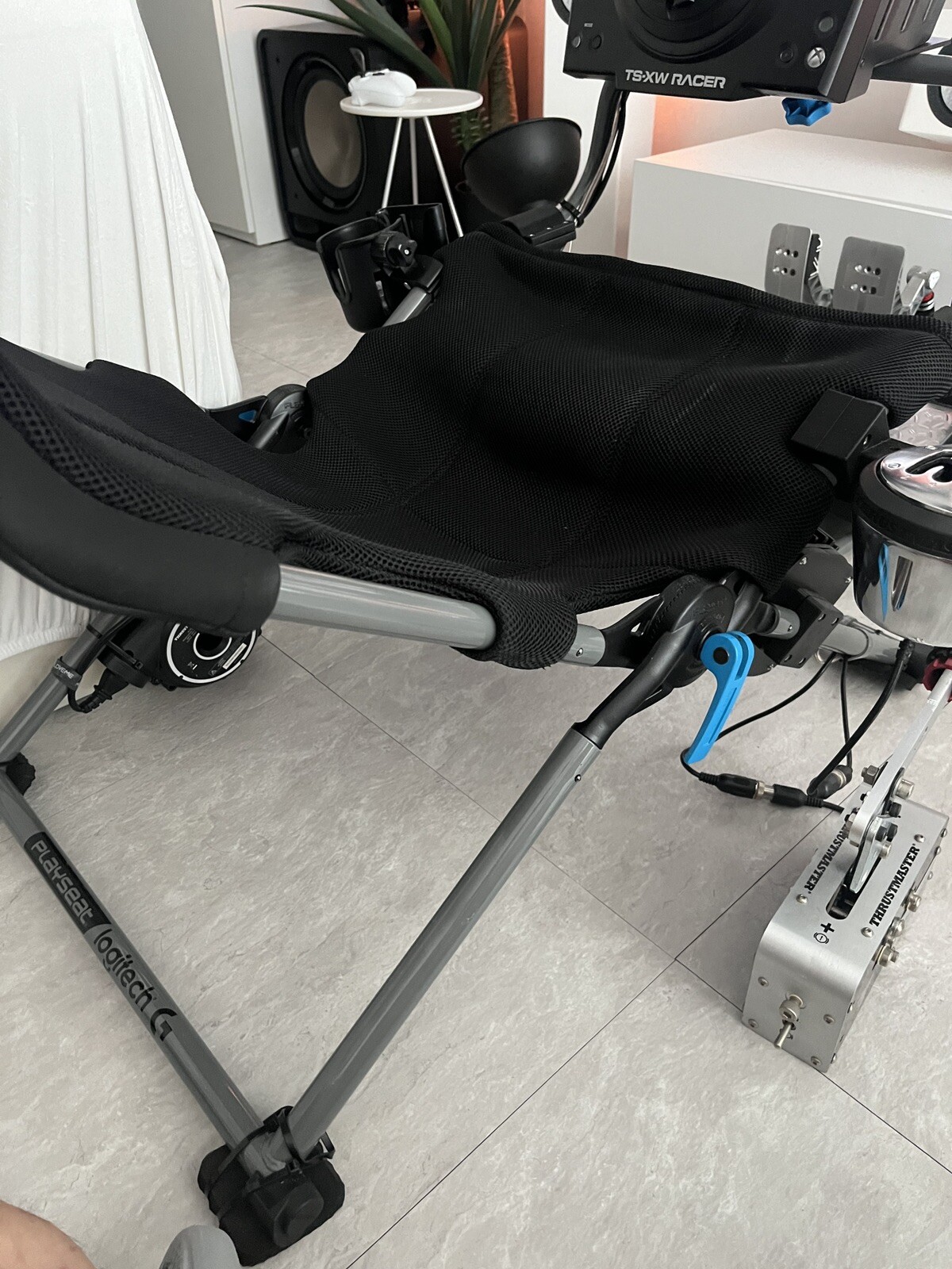 Playseat Challenge X Logitech G Edition THRUSTMASTER TSS Handbrake Clamps Mount