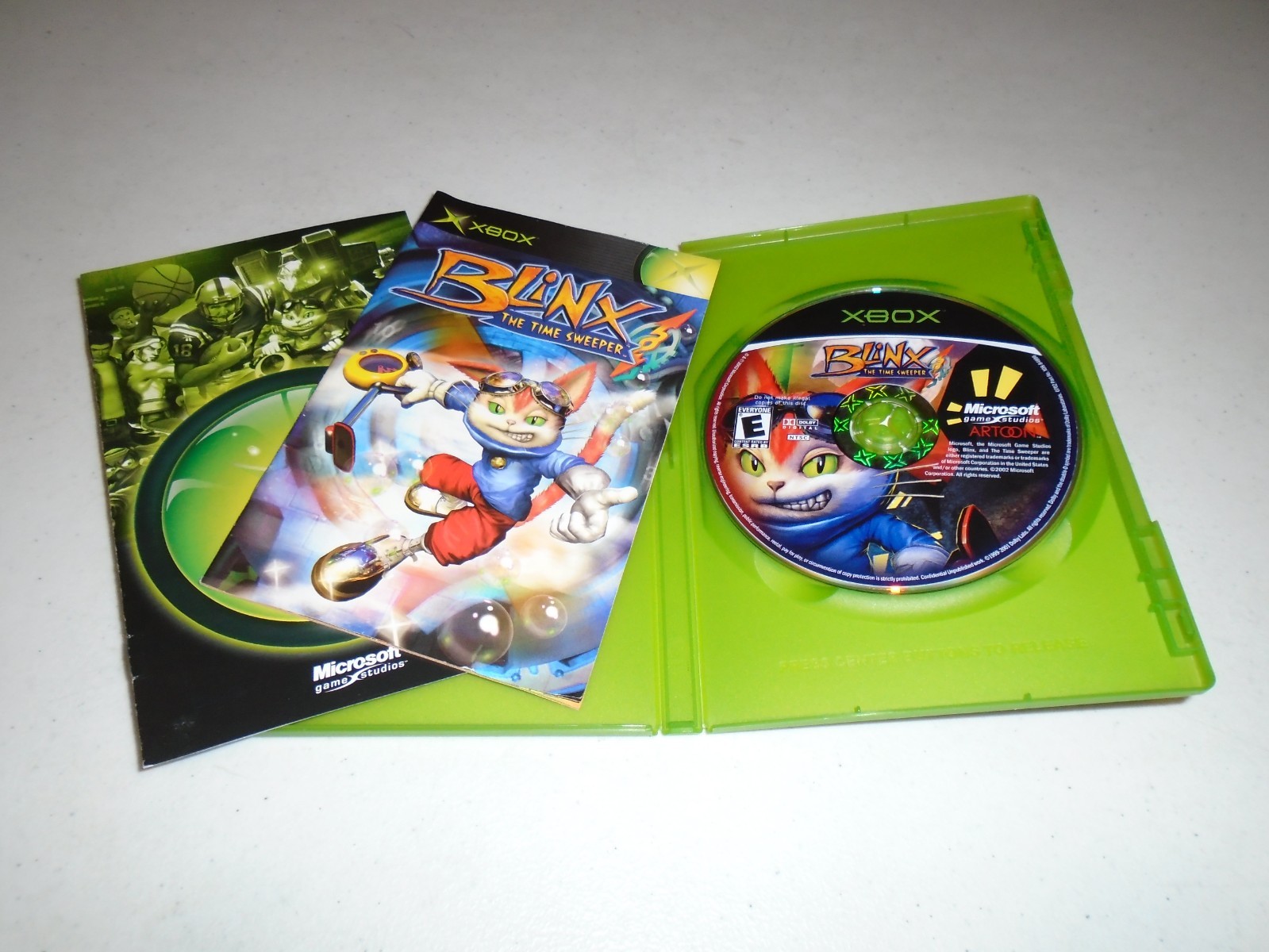 Grabbed by the Ghoulies & Blinx The Time Sweeper ☆☆ Complete Original Xbox games