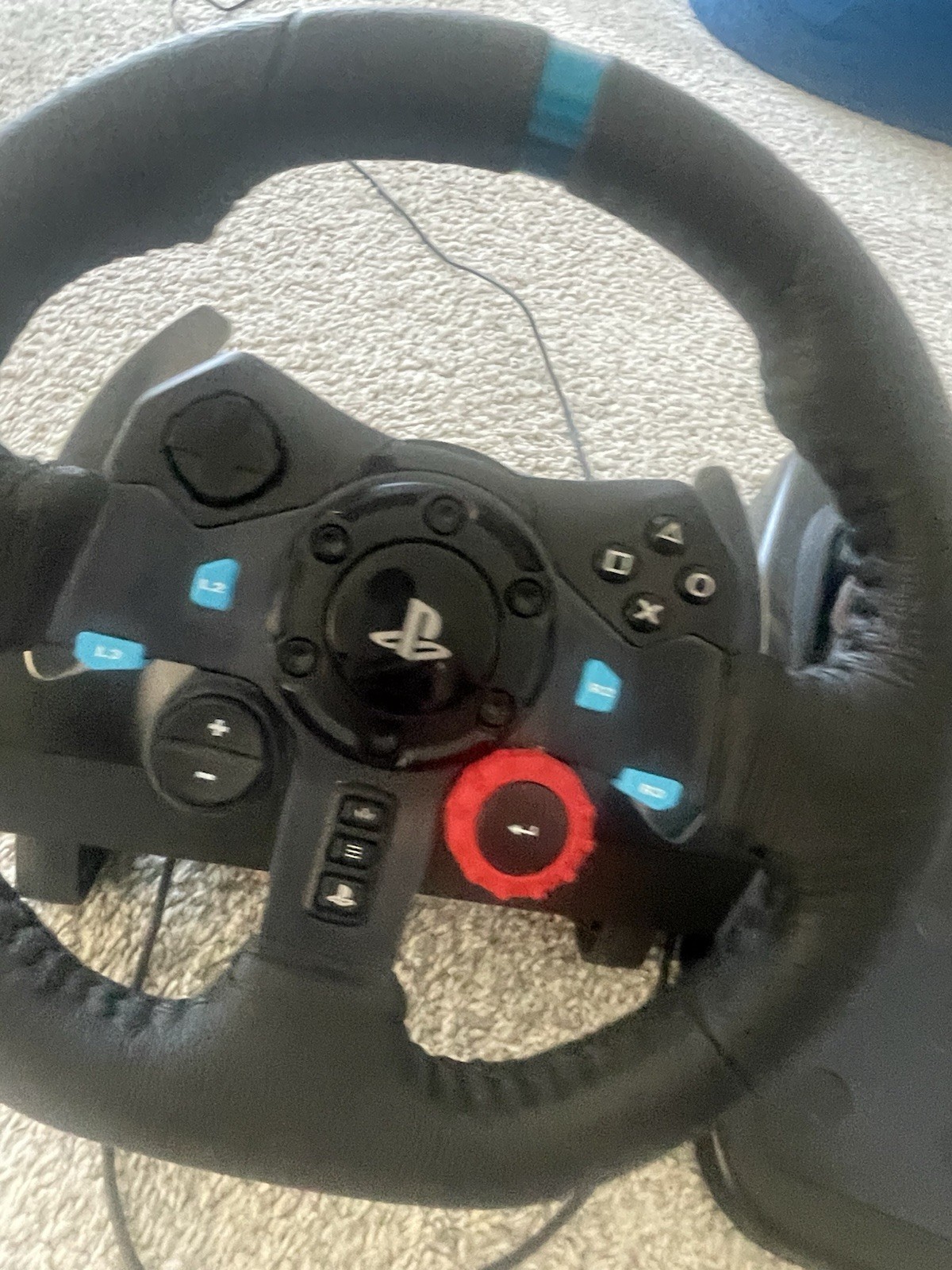 Logitech Sony PlayStation G29 Driving Force Racing Steering Wheel and Pedals