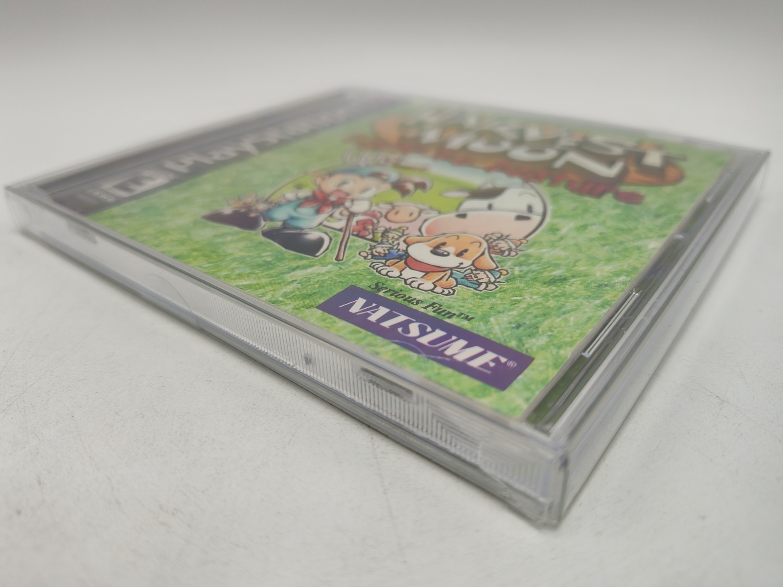 Harvest Moon: Back to Nature (PS1, 2000) *CIB w/ Reg Card + Case Protector* VGC