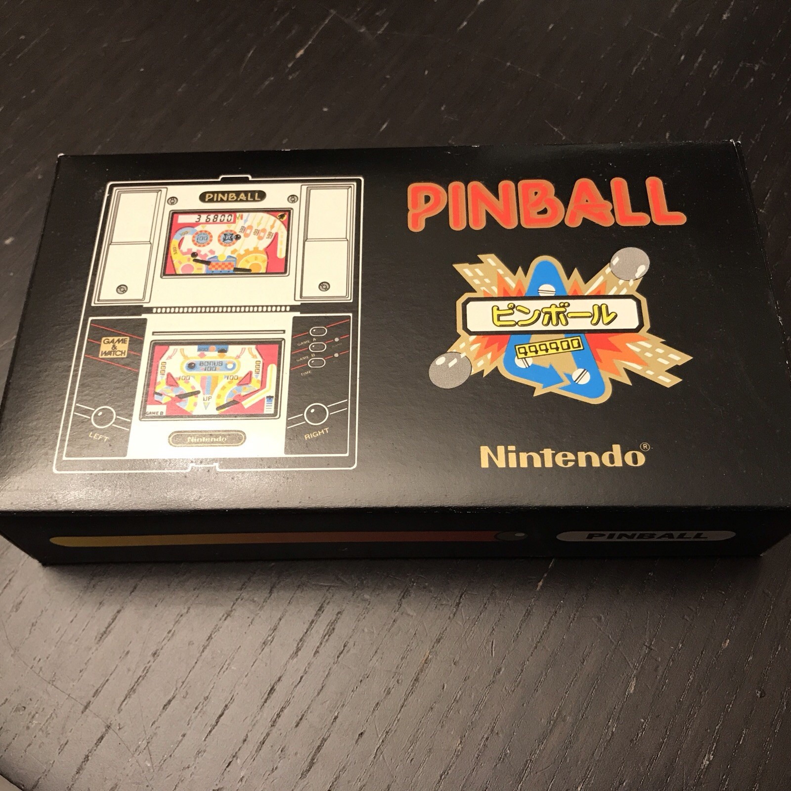Nintendo Game And Watch Pinball PB-59 Japanese Amazing Collectors Condition NOS