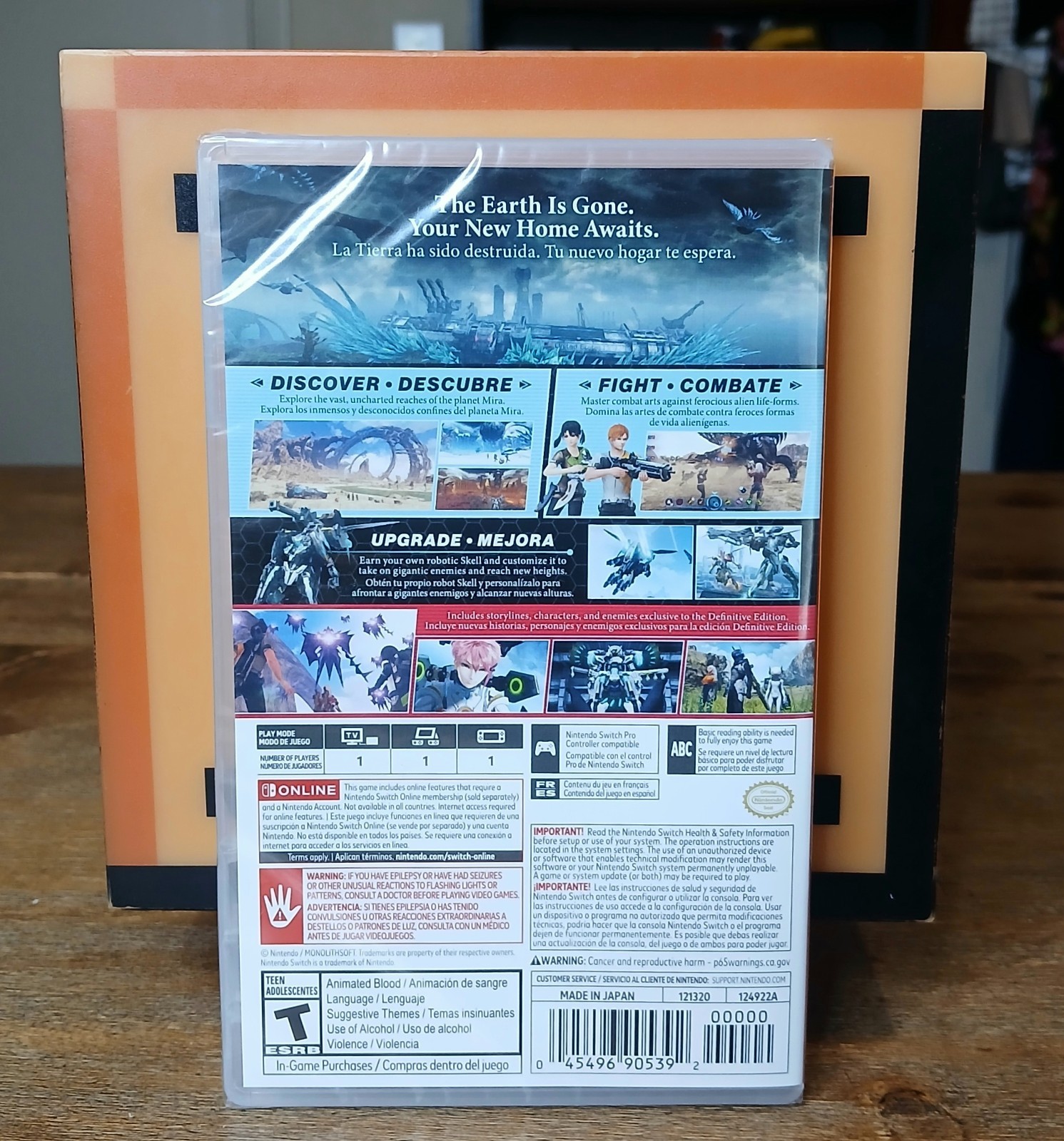 New Nintendo Switch Xenoblade Chronicles X: Definitive Edition (US Version)