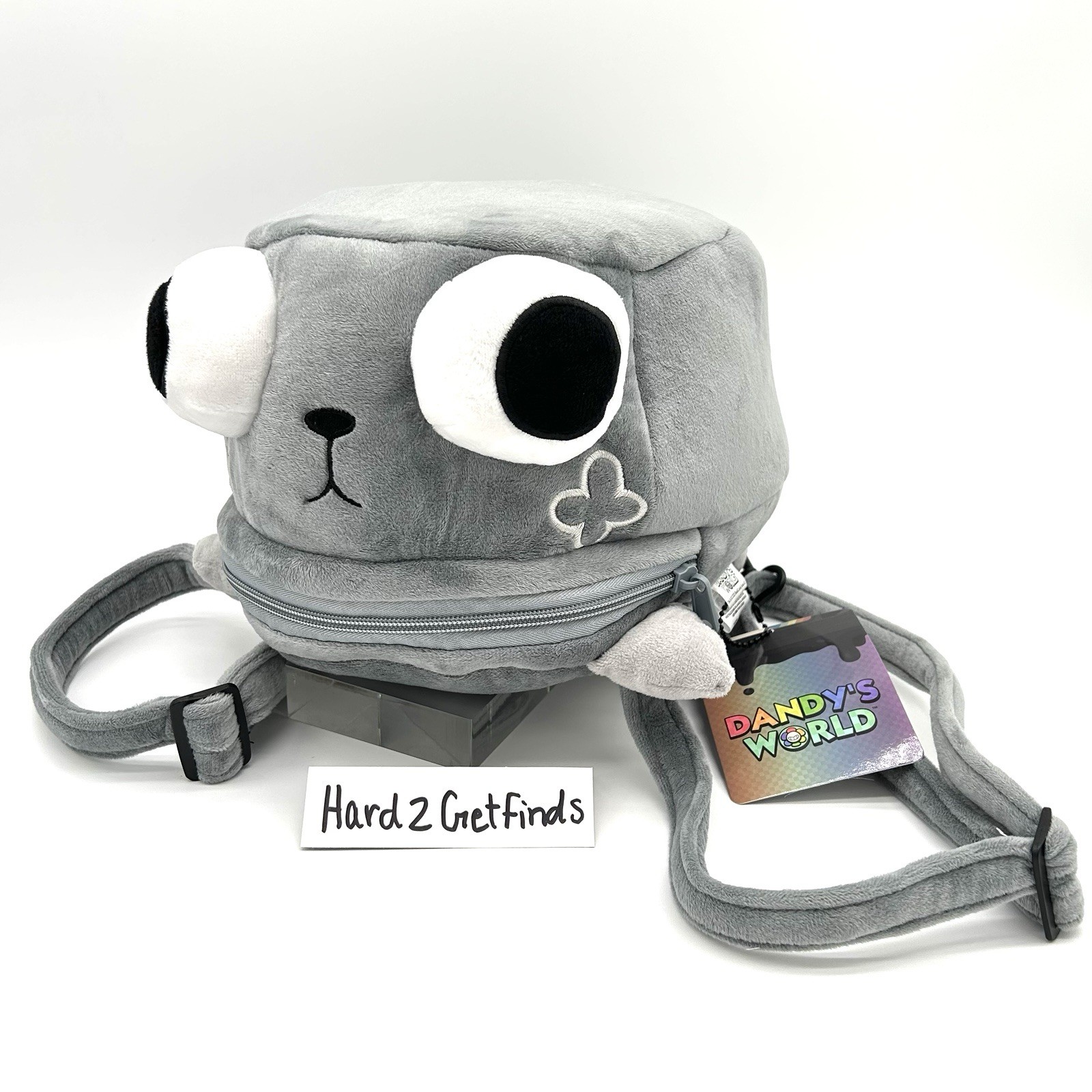 Official Dandy’s World Pebble Backpack Hot Topic Exclusive Plush Cosplay Bag NWT