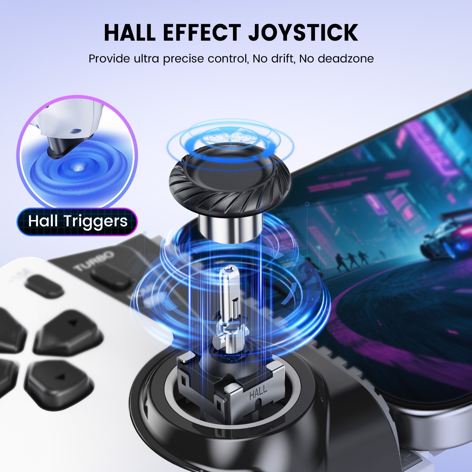 for Switch 2/OLED/iOS/Android Wireless Bluetooth Mobile Phone Game Controller