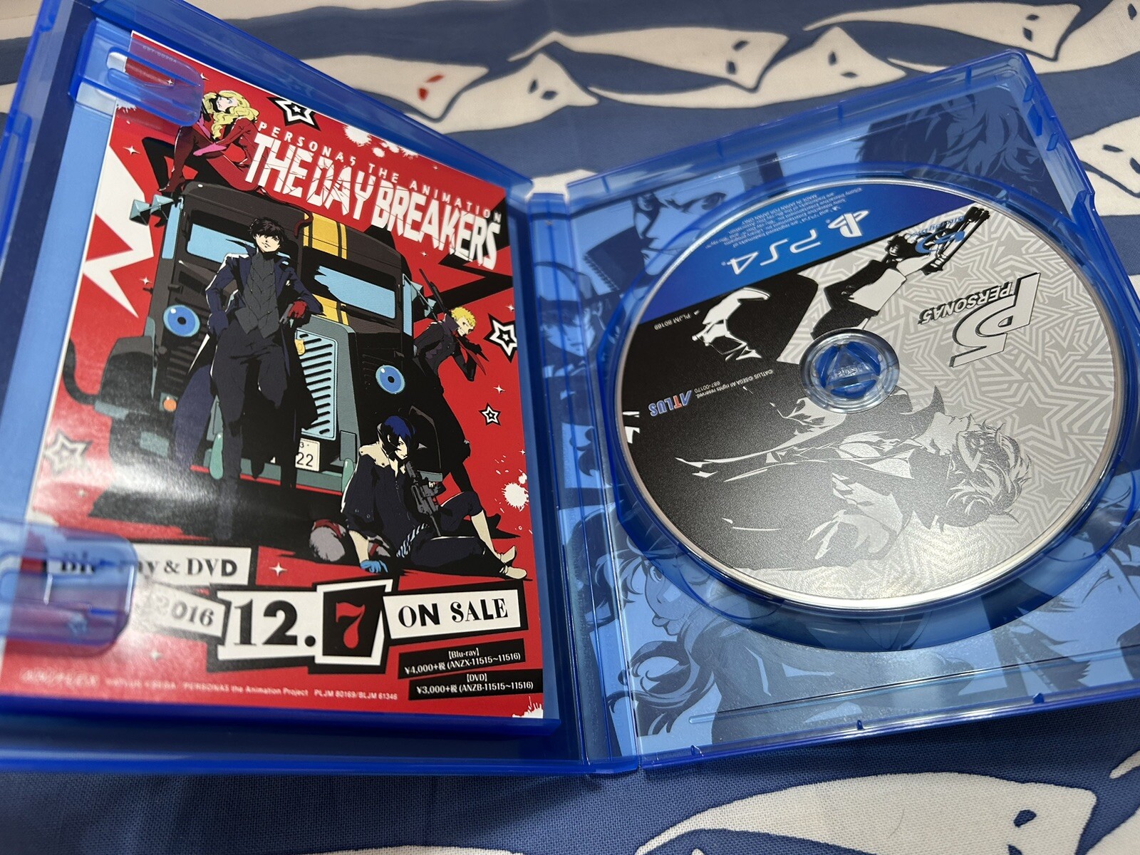 PS4 Persona 5 20th Anniversary Edition Deluxe PlayStation 4 Altus Japan JP Game