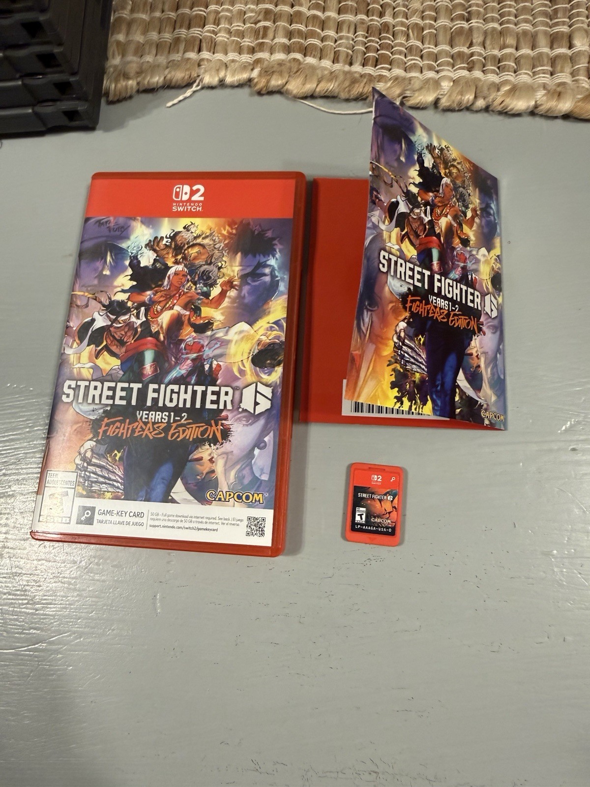 Street Fighter 6 Year 1-2 Fighters Edition for Nintendo Switch 2 (Game-Key Card)
