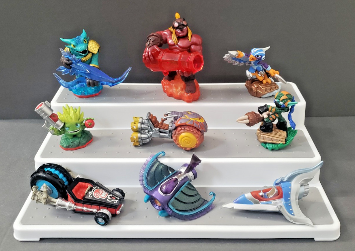 LOT Skylanders Trap Team & Superchargers Figures Ka-Boom Food Fight Stormblade