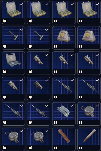 Arc Raiders Blueprints (from 1$-4$)