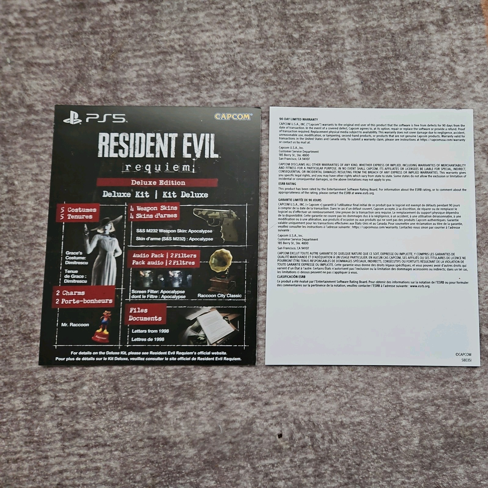 Resident Evil Requiem Deluxe Edition + Steelbook – Sony PlayStation 5