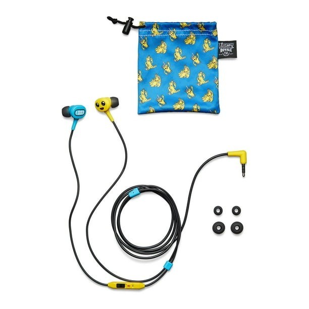 PowerA Fortnite Peely In-Ear Earbuds 3.5mm Wired Inline Mic Volume Control