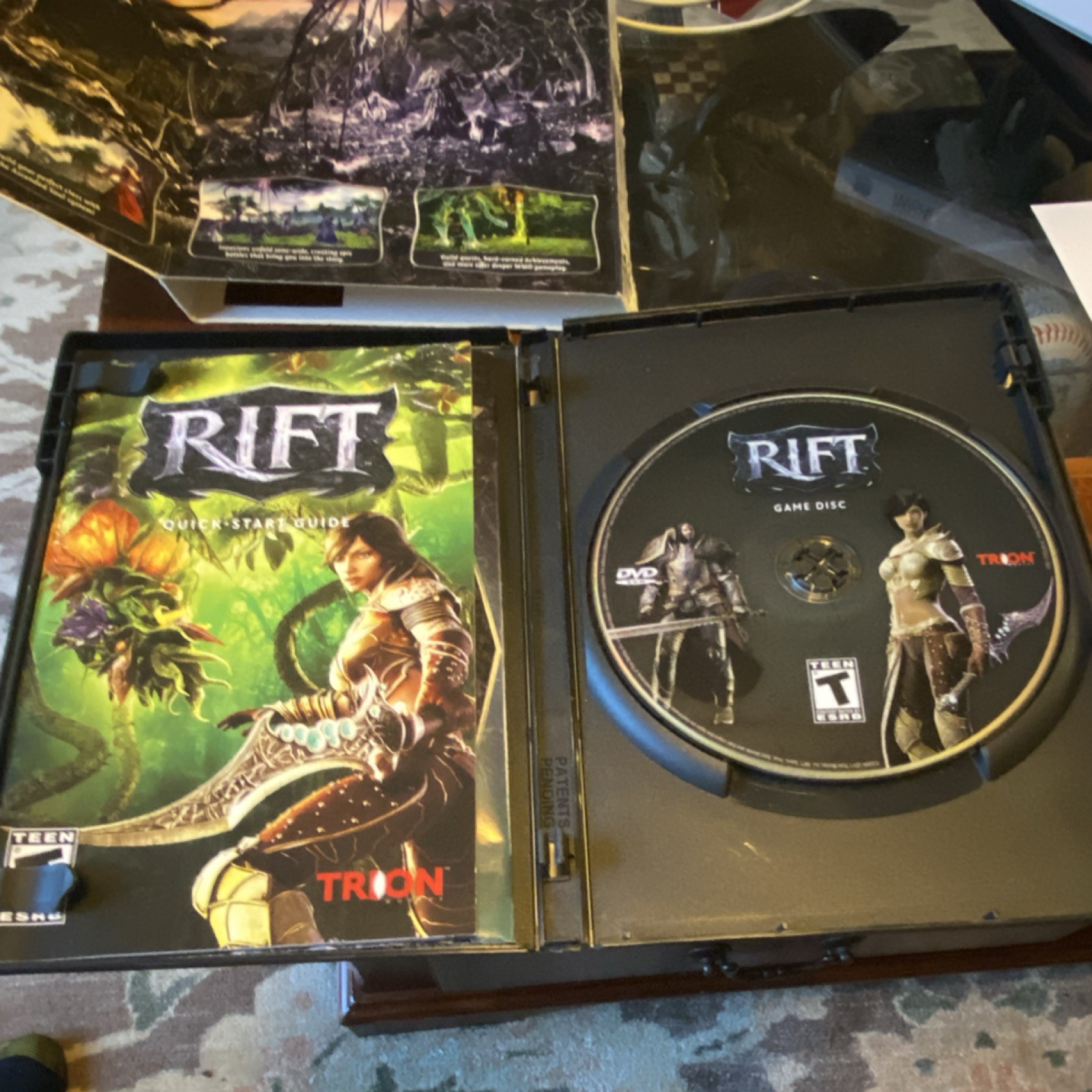 Trion RIFT PC DVD-ROM MMORPG Role Playing w/ Manual T-Teen 2011 NTSC-U/C
