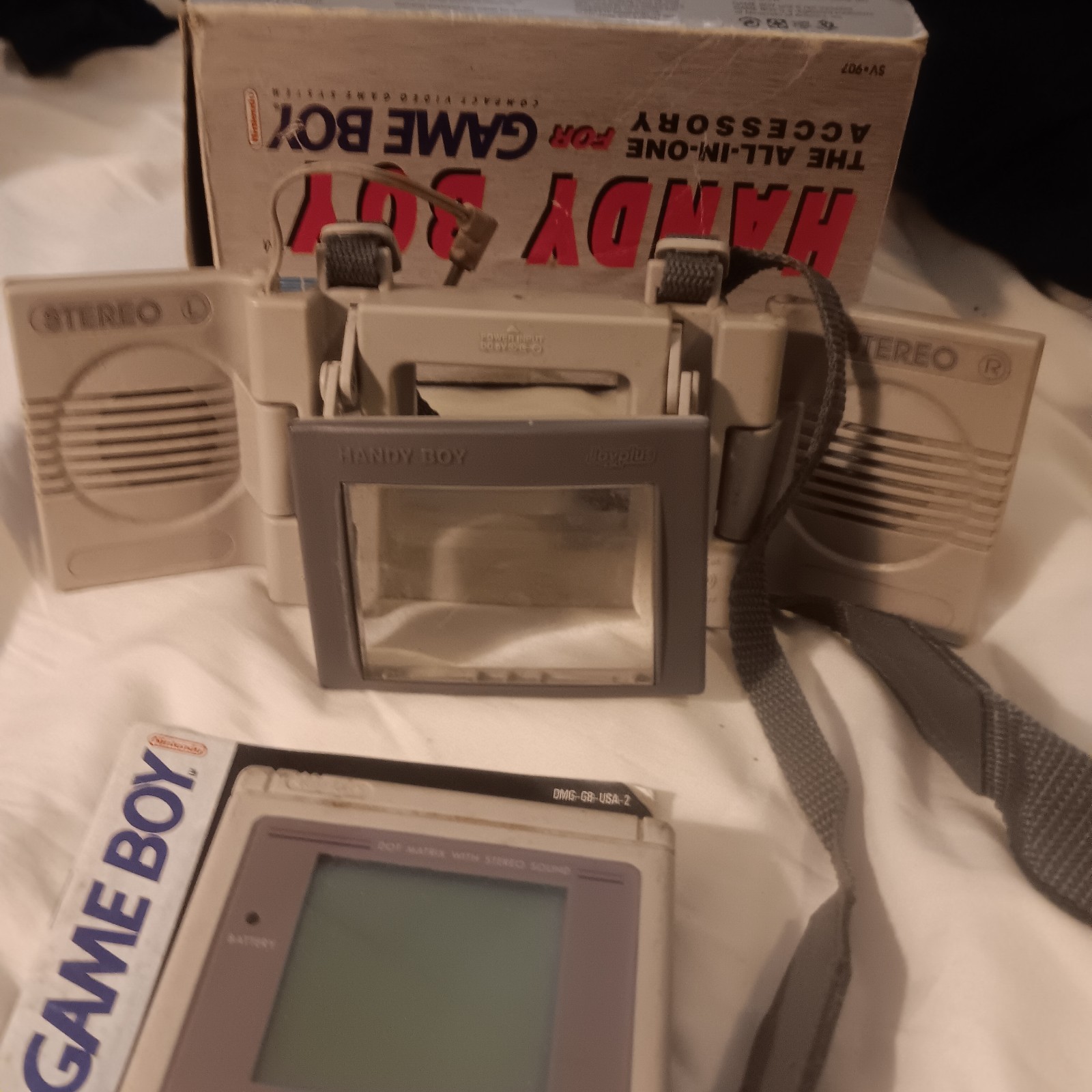 Vintage 1994 Nintendo Gameboy Handy Boy SV-907 – EMPTY BOX – original