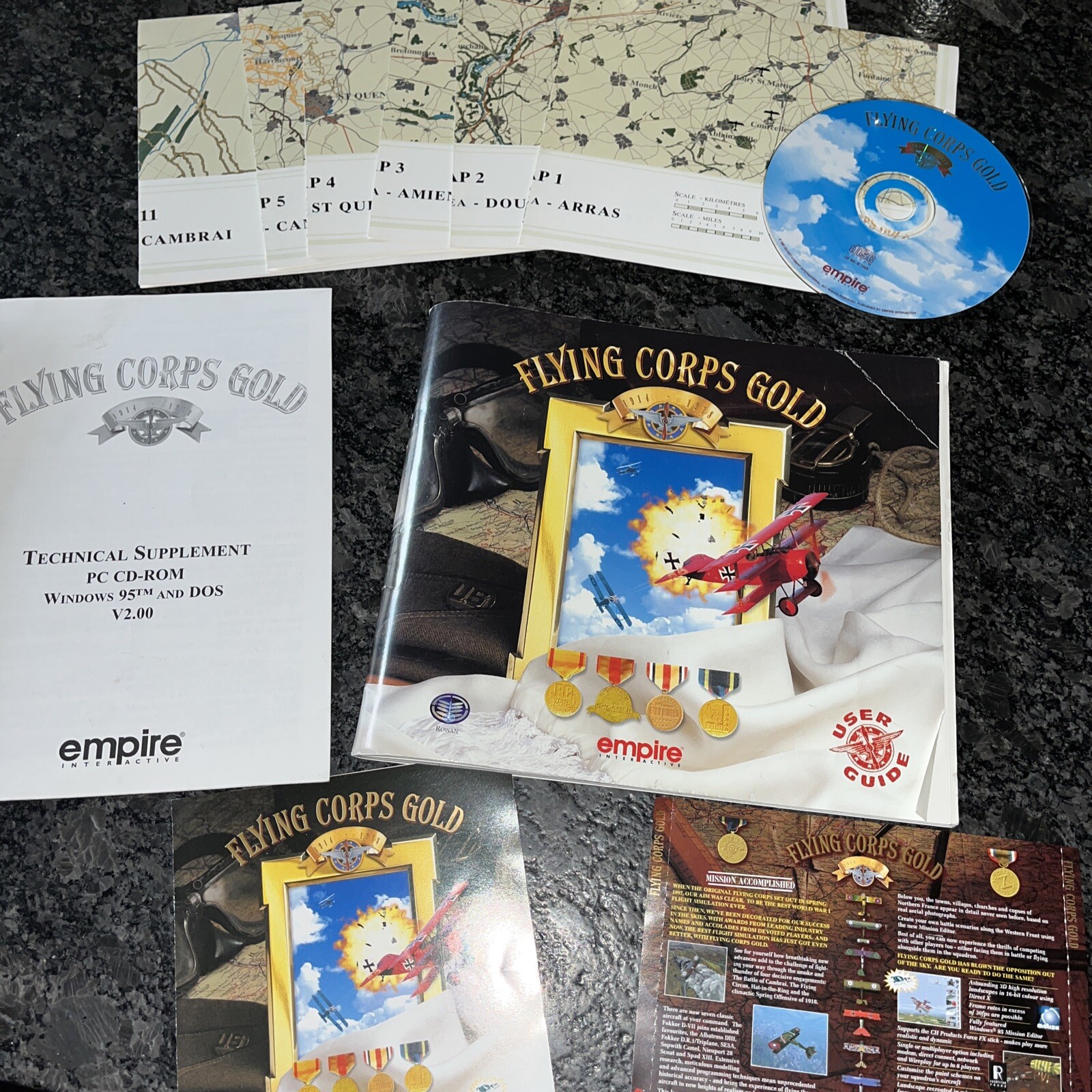Lot of 26 Vintage PC Computer Video Game CD-ROM Flying Corps Gold Kyrandia old