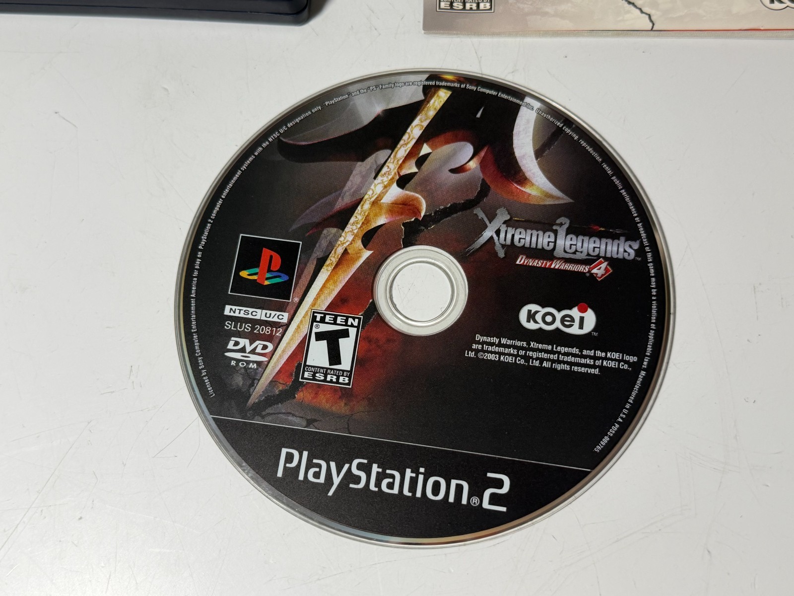 Dynasty Warriors 4: Xtreme Legends (Playstation 2 PS2) Complete CIB! Tested!