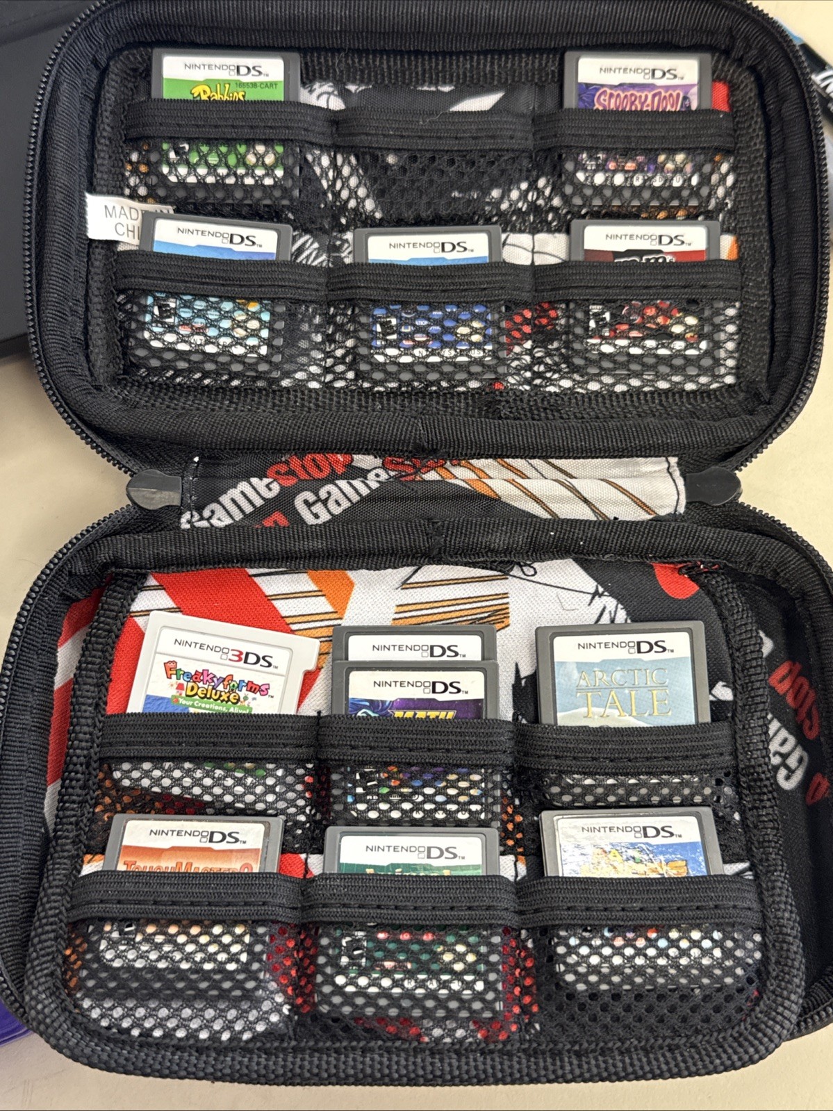 Nintendo 3DS Midnight Purple Portable Gaming Console W/ 13 Games