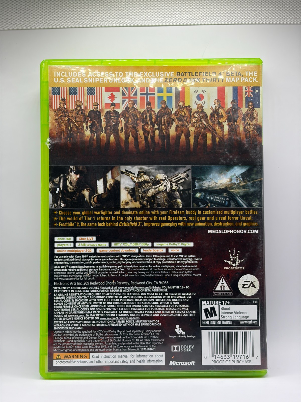 Medal of Honor: Warfighter Limited Edition Xbox 360 – Complete CIB