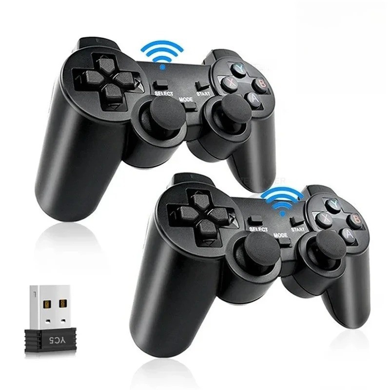2.4GHz Wireless Gamepad USB Controller for PC Android TV Box (1/2PC)