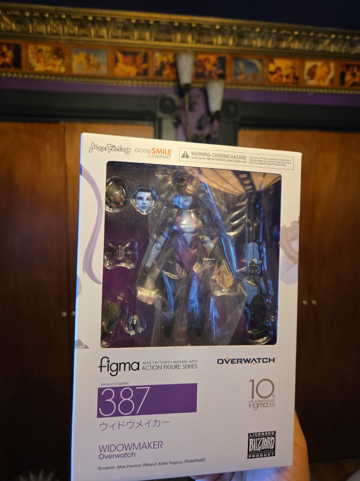 Widowmaker Max Factory Overwatch Figma 387 Action Figure 2 Day Ship Send Offer
