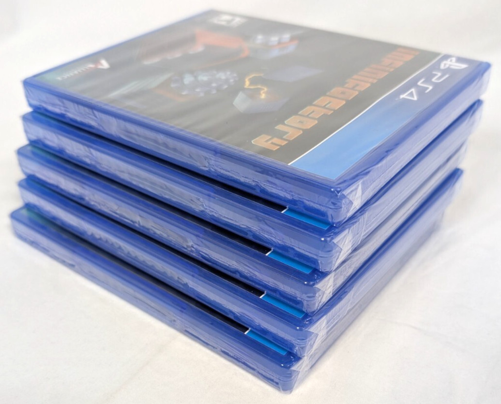 5 x NEW GENUINE Sony Playstation 4 PS4 Replacement Game Cases BLUE OEM blu-ray
