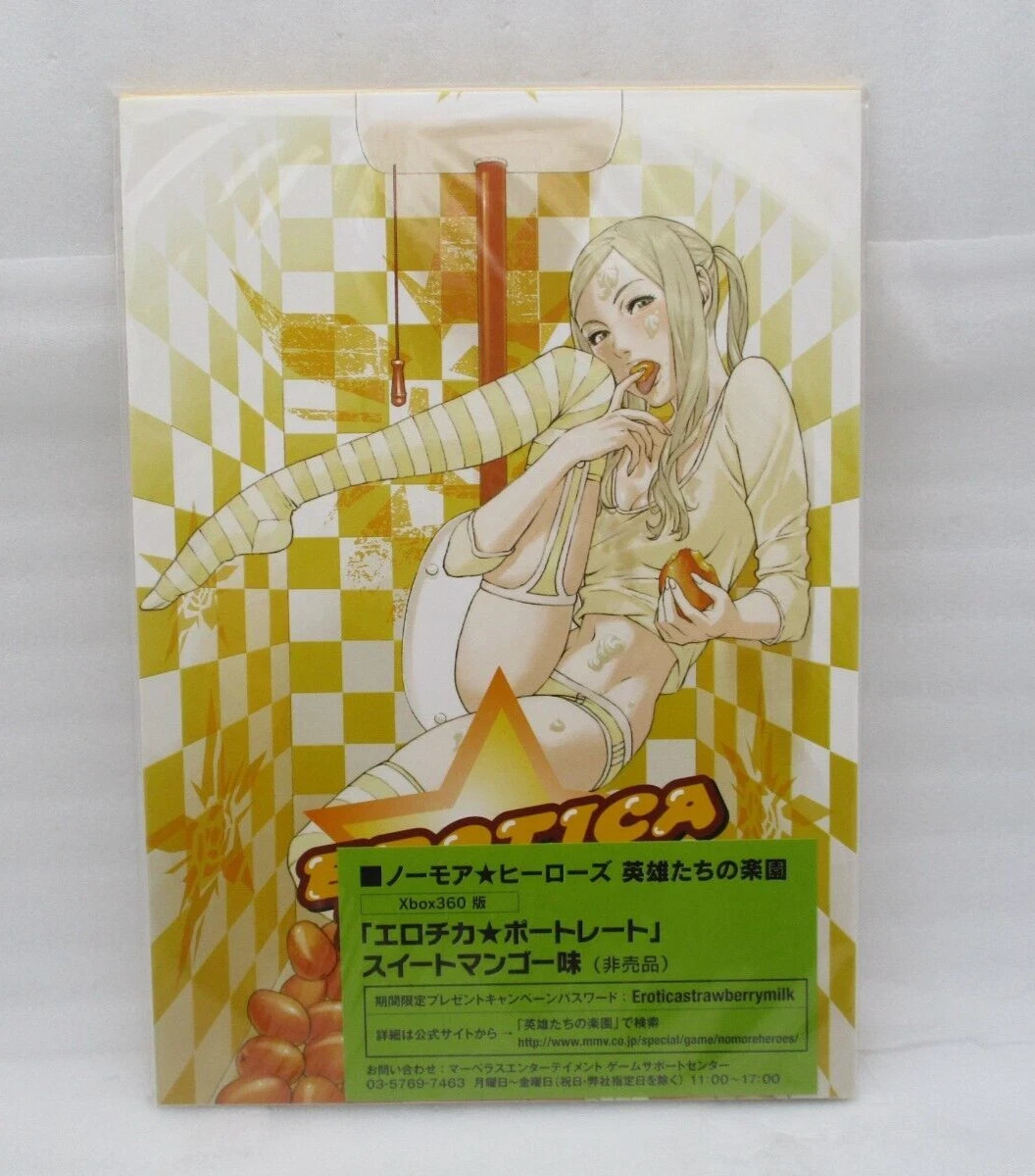 PS3 NO MORE HEROES Regular Edition & Red Zone Ver. w/ portraits Japan import