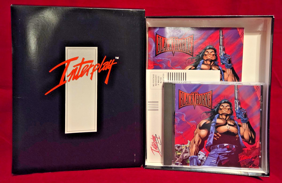 Blackthorne (PC, 1995) CIB Tandy CD-ROM DOS 3.1 or higher