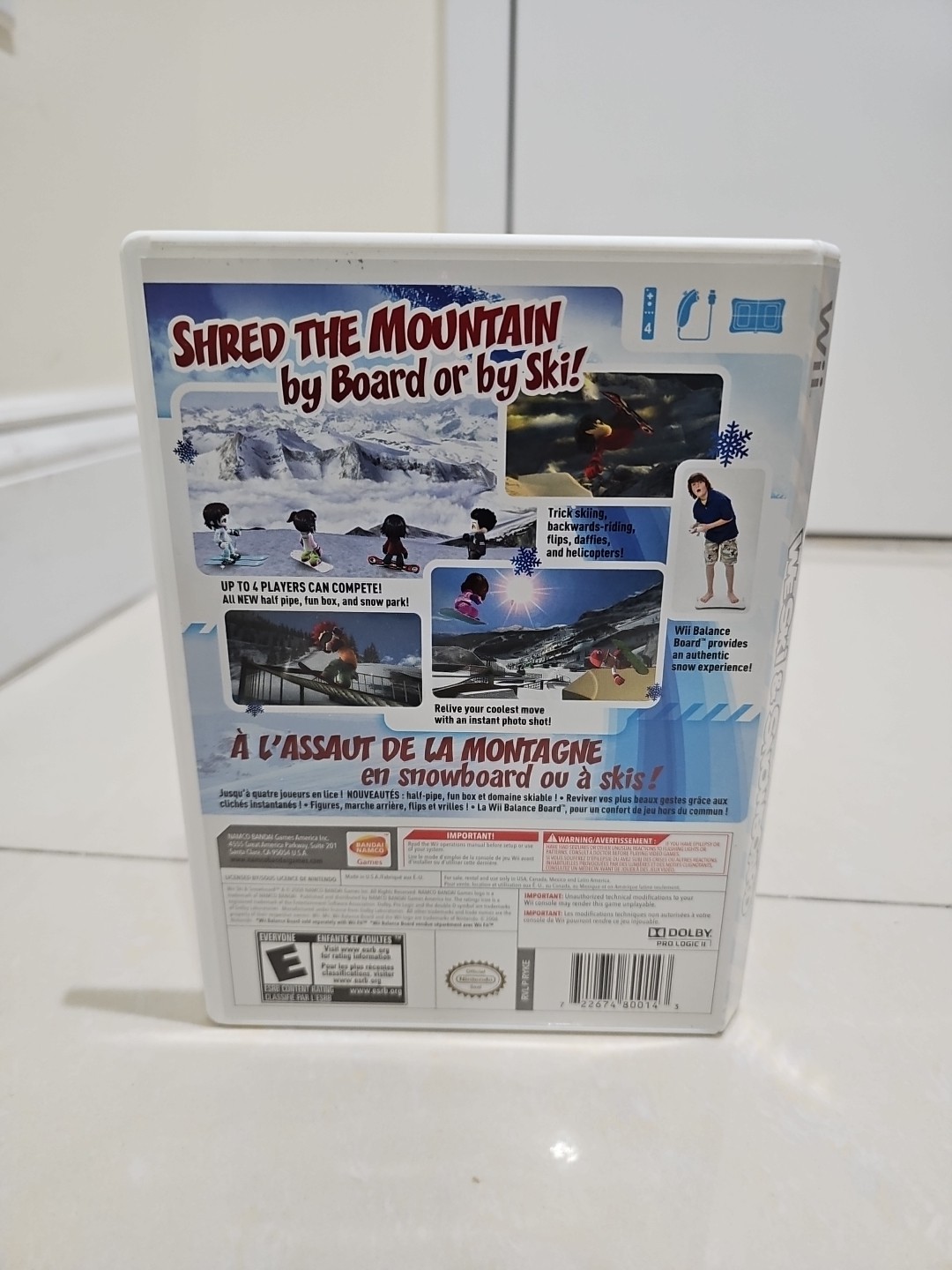 [Near Mint Disc] We Ski & Snowboard (Nintendo Wii) CIB [Free Shipping]