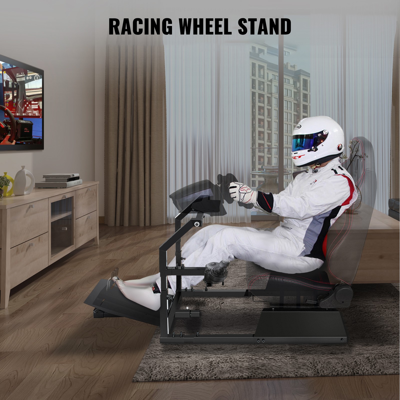 VEVOR Racing Simulator Cockpit Steering Wheel Stand G29/G923/G920 STAND ONLY