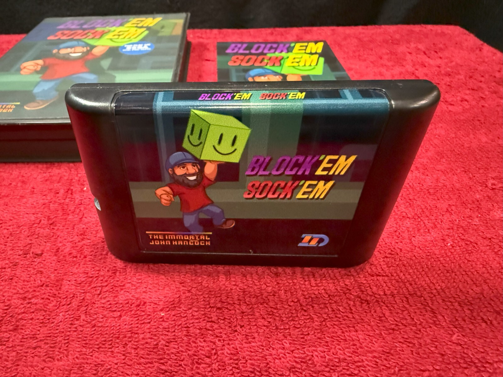 Sega Genesis Block’em Sock’em New Puzzle Game