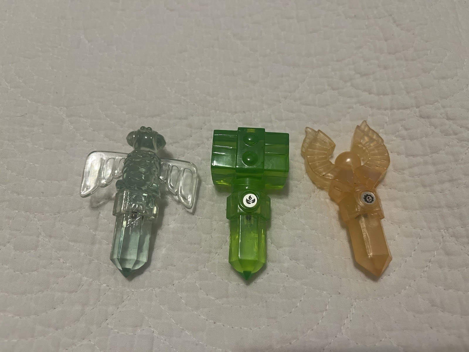 Activision Skylanders Trap Team Water Angel Hammer Air Toucan Traptanim Crystals