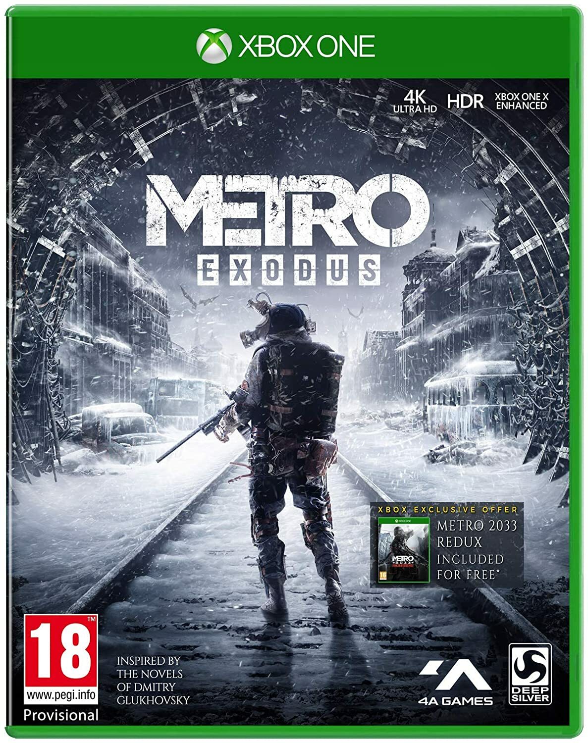 Metro Exodus Xbox One Metro 2033 Redux Brand New Factory Sealed