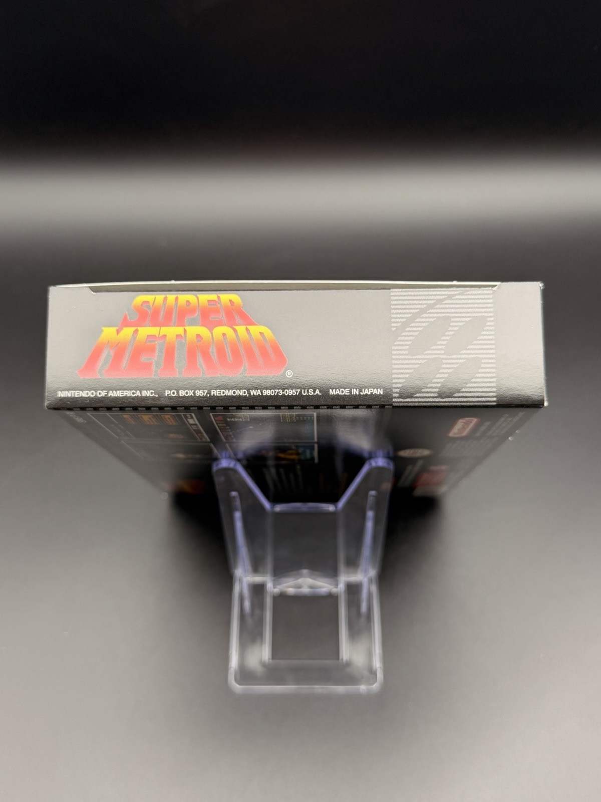 Super Metroid For Display Only-Super Nintendo SNES Complete In Box CIB