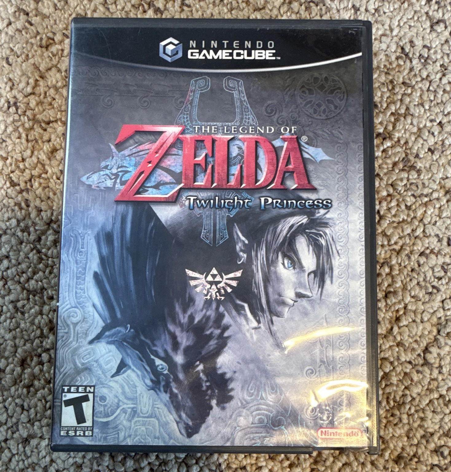 The Legend of Zelda: Twilight Princess Nintendo GameCube w/ Manual NTSC T 2006