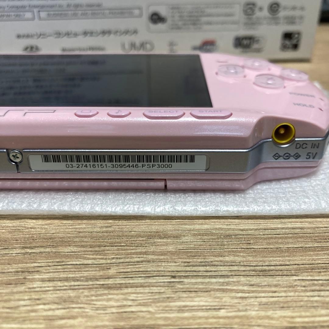 Mint Sony PSP-3000 PSP 3000 Console Pink Region Free Rare Jill Stuart case