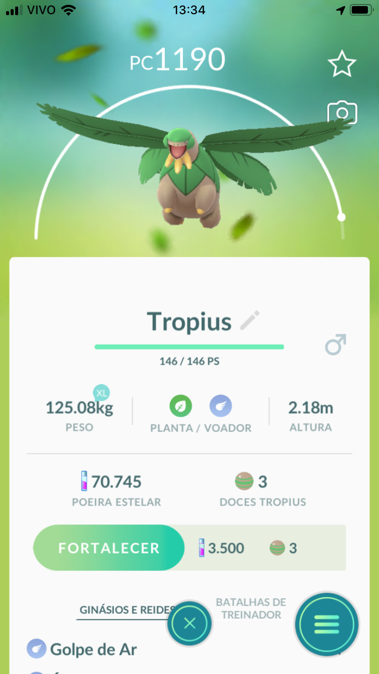 Pokemon TRADE – Tropius !! Rgional Pokemon !! Safe, Cheap & Fast !