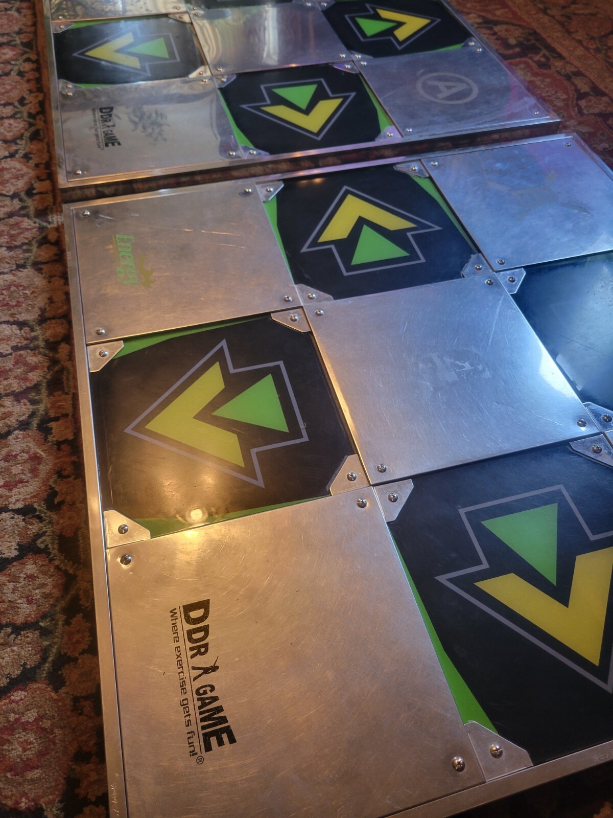 ENERGY Dance Dance Revolution Stainless Steel Dance Pad